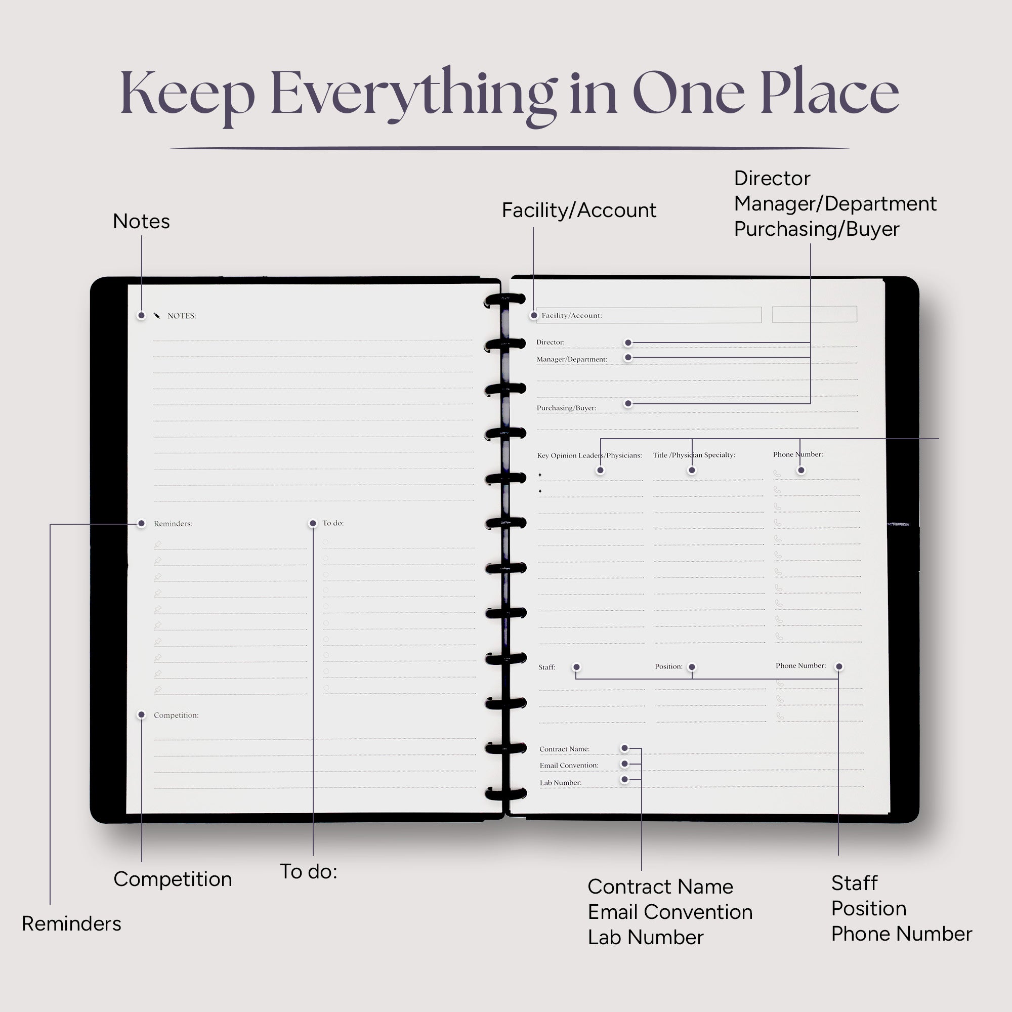 Unmatched MedRep Planner